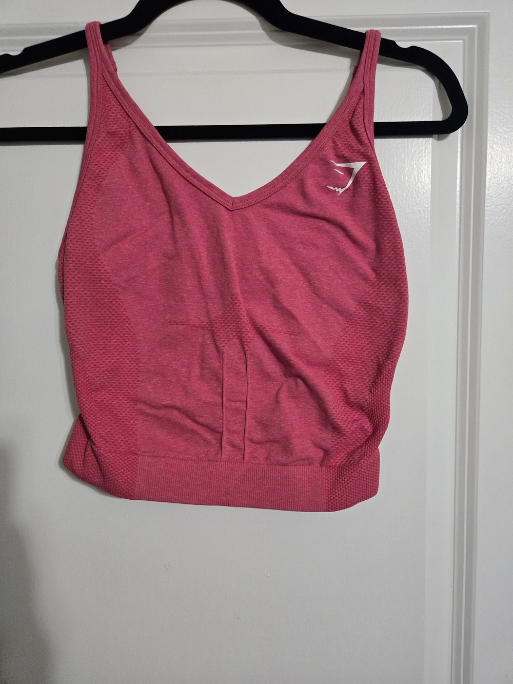 Gymshark Hot POz Seamless V-Neck Sports Crop